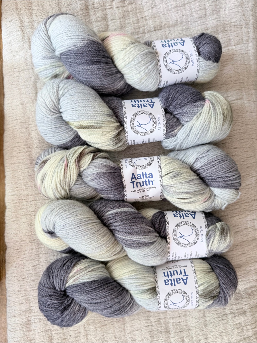 Aalta Truth Hand-Dyed Sock Yarn - merino wool & baby alpaca